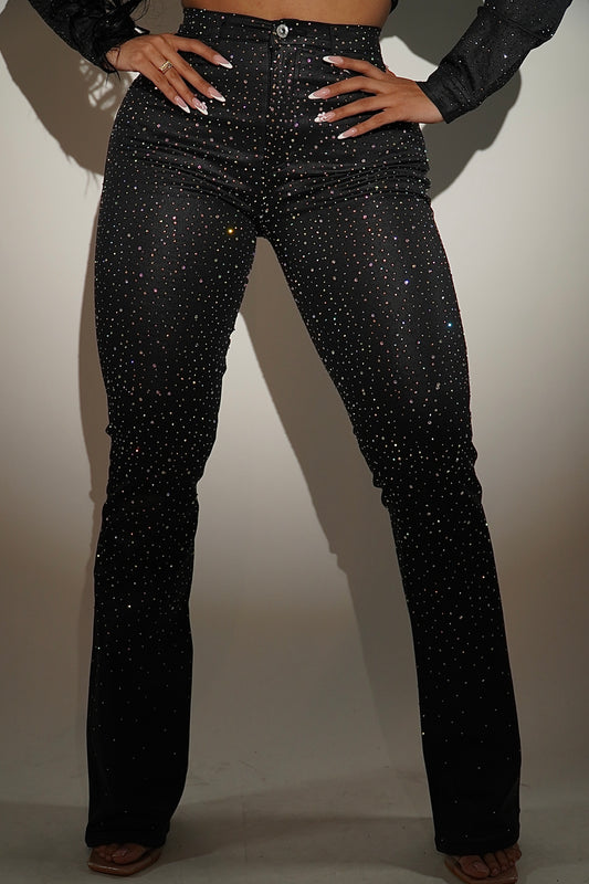 NIKKI- RHINESTONE PANT