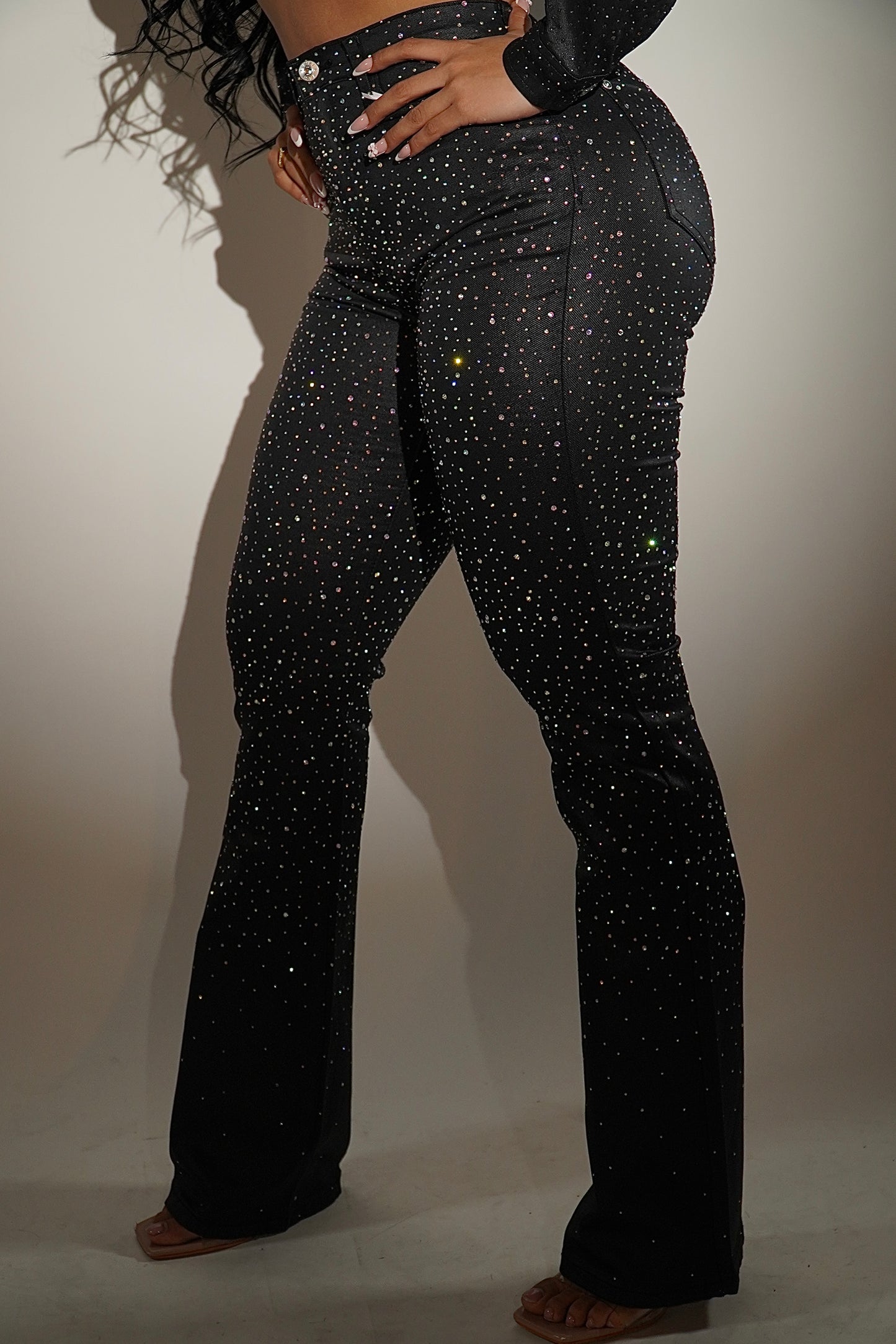 NIKKI- RHINESTONE PANT