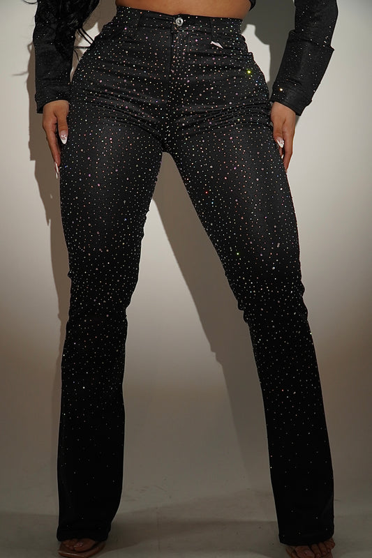 NIKKI- RHINESTONE PANT